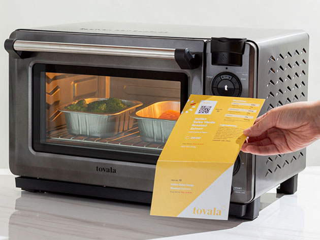 The Tovala smart oven plus meal delivery voucher is on sale