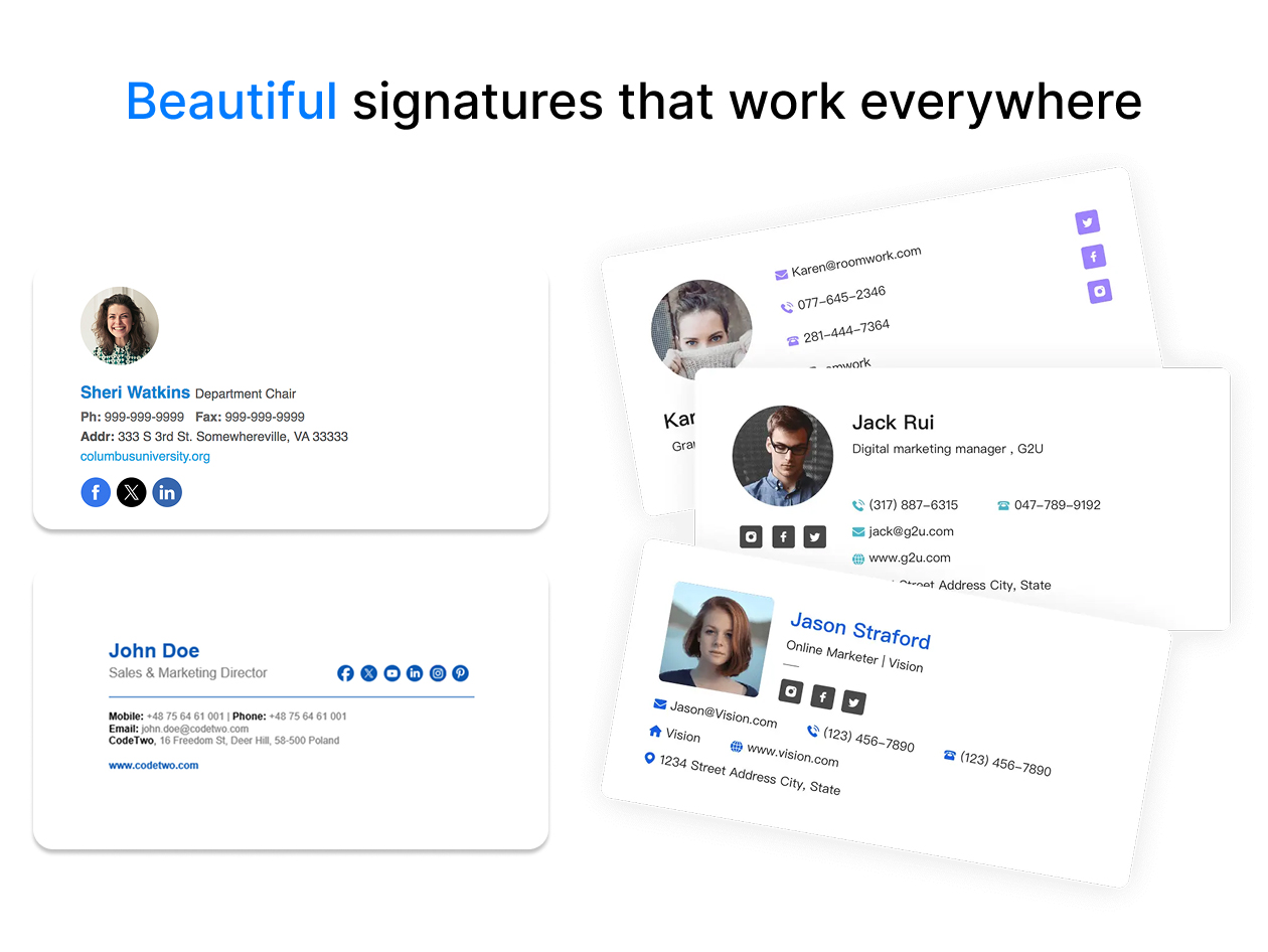 EmailSignatures: Lifetime Subscription