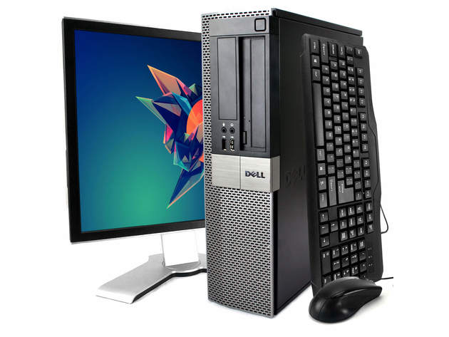 Dell Optiplex 980 Desktop Computer PC, 3.10 GHz Intel i5 Dual Core Gen 1, 8GB DDR3 RAM, 240GB Solid State Drive (SSD) SSD Hard Drive, Windows 10 Home 64bit (Renewed)
