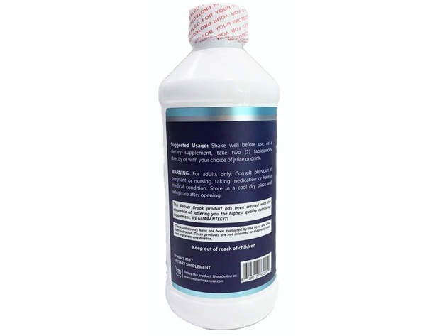 Beaver Brook Liquid Acai Berry 500mg Dietary Supplement with Green Tea and Vitamin C - Orange Pineapple - 32oz