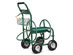 Garden Heavy Duty Basket Rolling Cart With Steel Water Hose Holder Green - Green