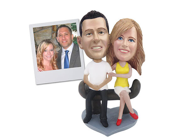 custom couple bobbleheads