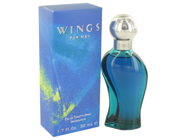 WINGS by Giorgio Beverly Hills Eau De Toilette/ Cologne Spray 1.7 oz for Men (Package of 2)