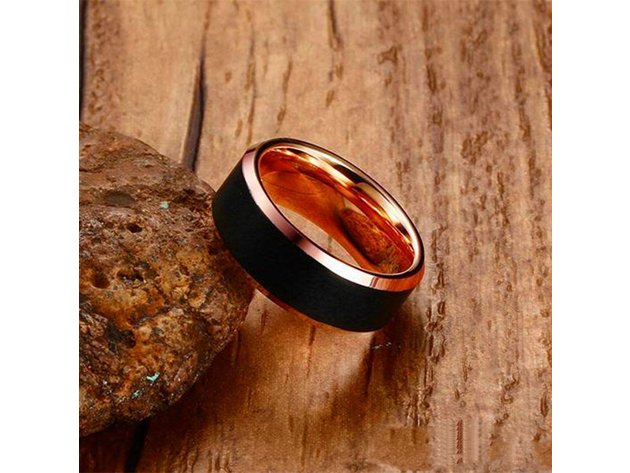 Mens Tungsten Carbide Ring - 9