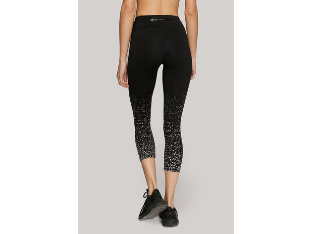 Kyodan Womens Burst Capri 3/4 Yoga Leggings - X-Small
