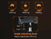 Dragon X2 Gaming Chair with Lumbar Support & Foot Rest (White)