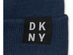 DKNY Men's Logo Beanie Blue Size Regular