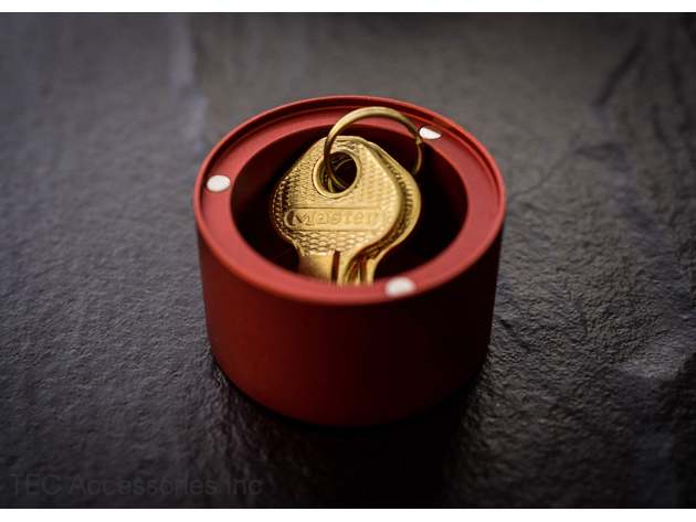 Min-E-Vault Storage Container Red