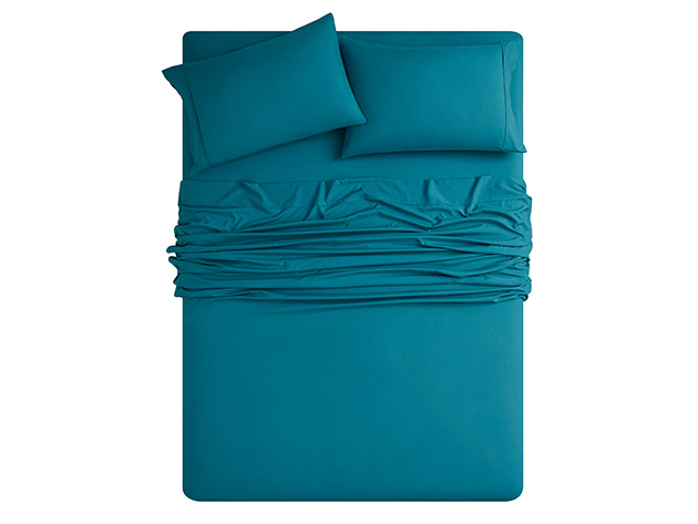 6-Piece Bamboo Comfort Luxury Sheet Set (Teal/Full)