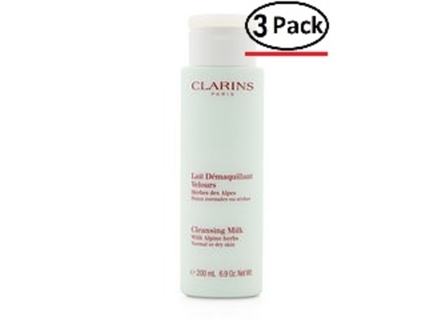 Clarins By Clarins Cleansing Milk - Normal To Dry Skin--200Ml/6.9Oz For Women (Package Of 3)