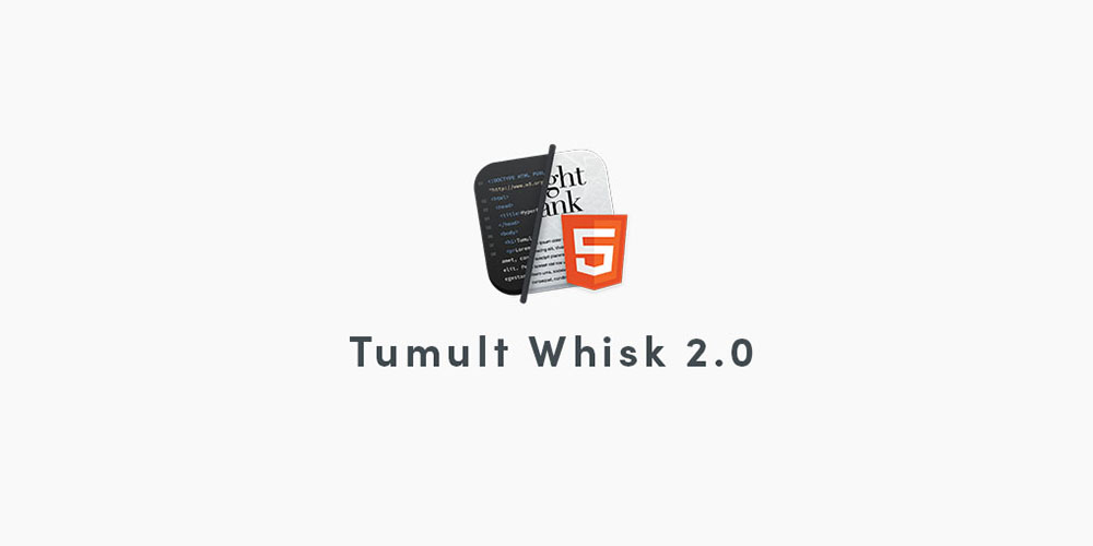 Whisk 2.0 HTML & PHP Editor