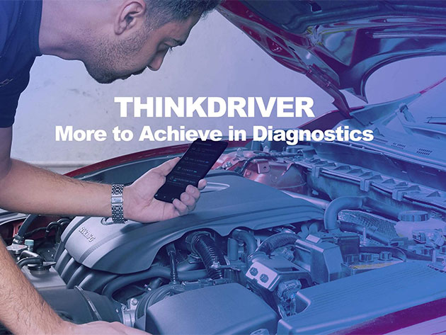 THINKDRIVER OBD2 Enhanced Diagnostic Scanner Bluetooth Dongle