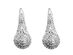 5.00 CTTW Studded Leverback Earrings with Swarovski Elements 