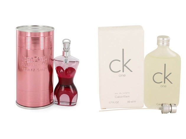 Gift set  JEAN PAUL GAULTIER by Jean Paul Gaultier Eau De Parfum Spray 1.7 oz And  CK ONE EDT Pour/Spray (Unisex) 1.7 oz