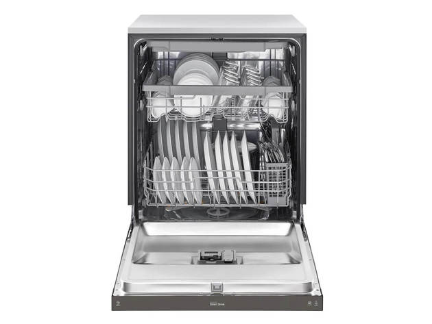 LG LDFN4542D 48 dBA Black Stainless Front Control Dishwasher with QuadWash