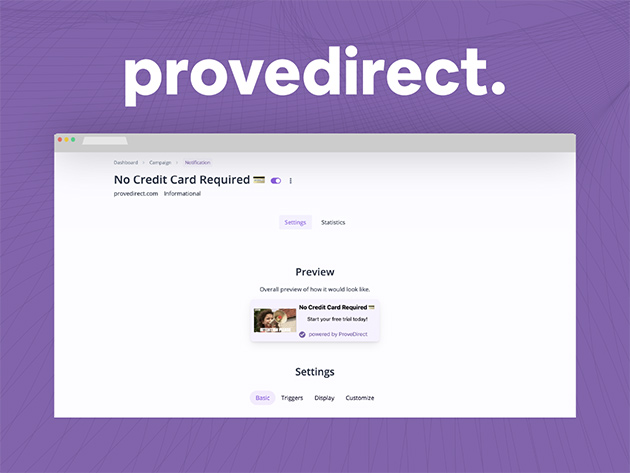 ProveDirect Marketing Funnel Pro Plan: Lifetime Subscription