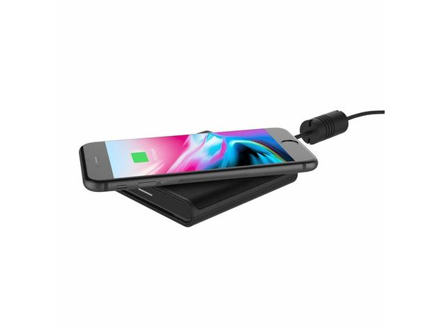 Incipio Ghost Qi Fast Wireless Charging Pad for Qi Enabled Devices -  Black