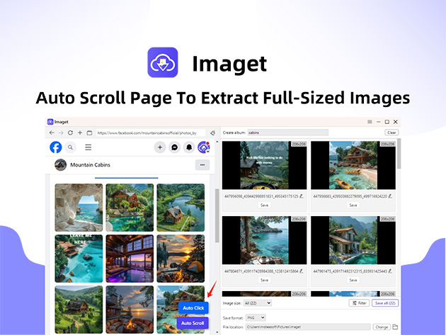 Imaget Bulk Image Downloader for Desktop Only: Lifetime Plan