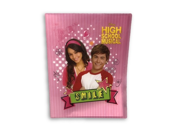 School Supplies - High School Musical - Folder w 20 Pages - Pink