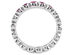 Created Synthetic Ruby Ring 1.70 Carat (ctw) in Sterling Silver - 10