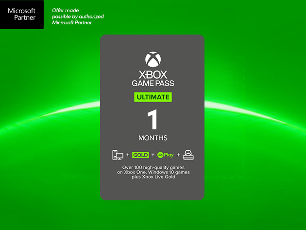 xbox gold pass 1 month