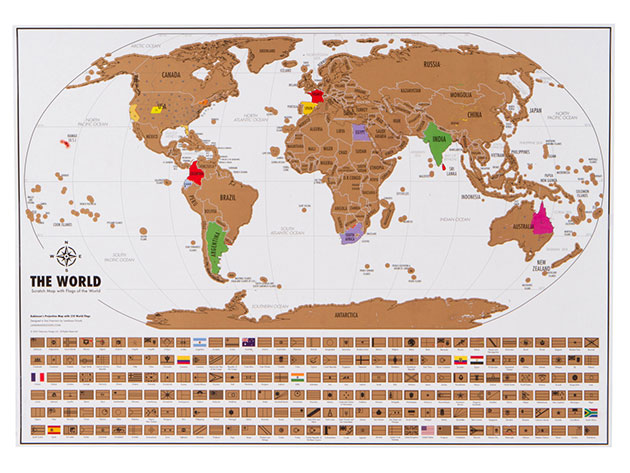 World Travel Tracker Scratch Off Maps®