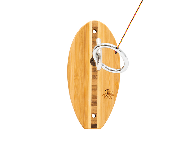 Tiki Toss Shortboard: The Original Hook & Ring Game