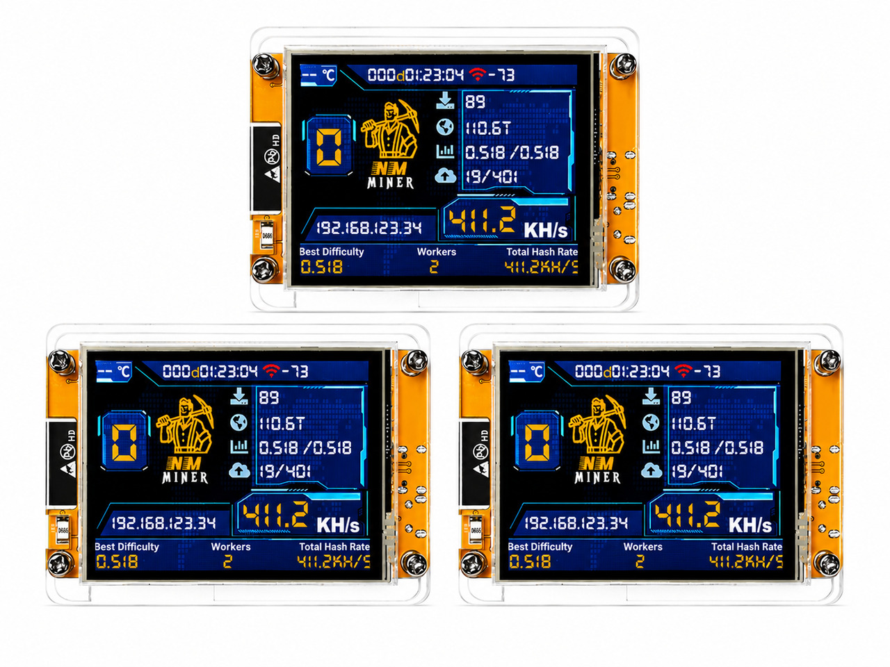 BitCoin Ticket Miner 3-Pack