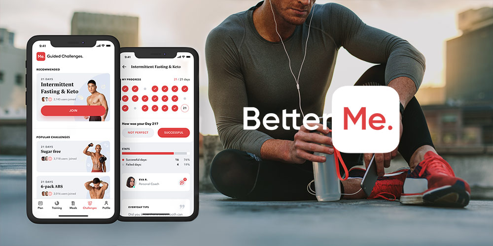 BetterMe Home Workout & Diet: Lifetime Subscription, on sale for $39.99 (96% off)