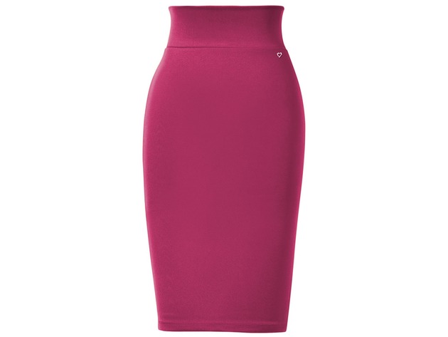 Thalia Sodi Women's Scuba Pencil Skirt Purple Size Small