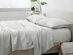 Home Collection Ultra Soft Quadrafoil Pattern 4-Piece Bed Sheet Set