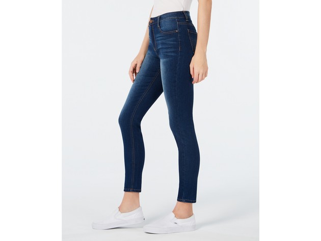 Tinseltown Juniors' High Rise Skinny Jeans Blue Size 15