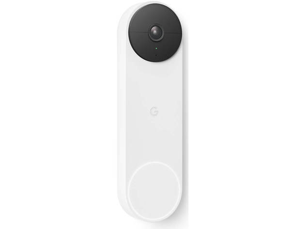 Google Nest DBELLBW Video Doorbell (Battery, White)