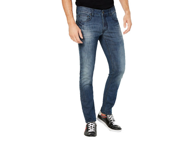 INC International Concepts Men's Skinny Jeans  Blue Size 36X30