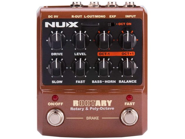 NUX Roctary force guitar effects pedal Speaker Simulator & cabinet polyphonic (Used, Open Retail Box)