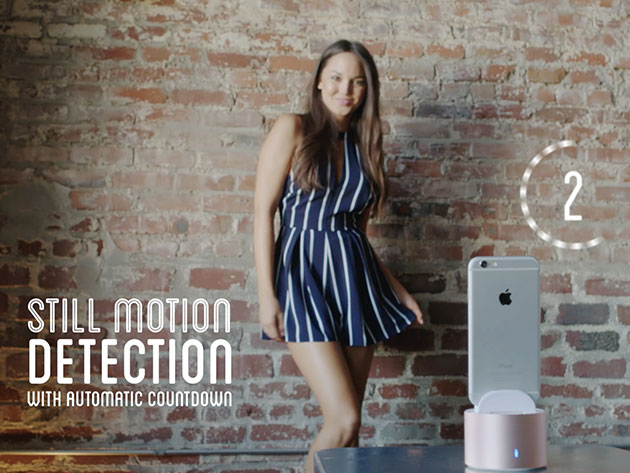 Picbot Face Tracking Automated Smartphone Mount (Rose Gold)