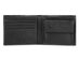 POLICE Men’s Slim Bifold Leather Coin Wallet (Black) + Leather Belt (Black)