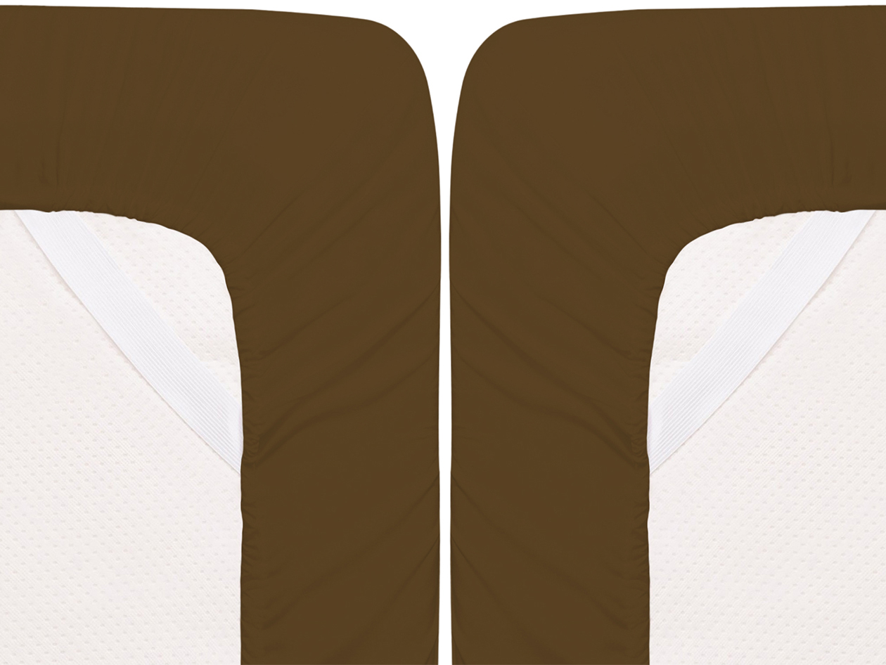 Super-Soft 1800 Series Bamboo Blend 6-Piece Sheet Set (Chocolate/King)