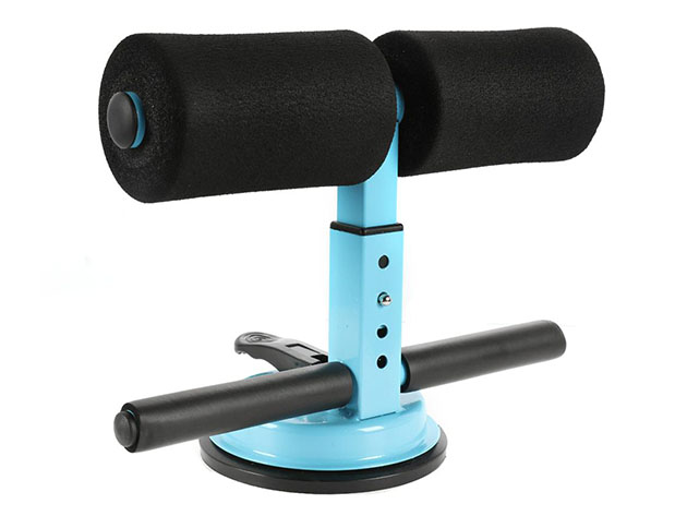 Auxiliary Enhanced Sit-Ups Muscle Trainer (Black/Blue)