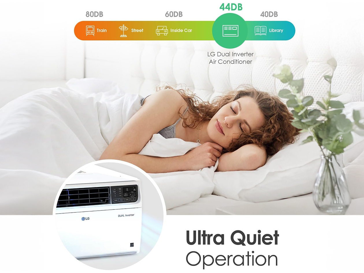 LG 23,500 BTU Dual Inverter Smart Window Air Conditioner