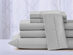 Kathy Ireland 6-Piece CoolMax Sheet Set (Light Grey/Queen)