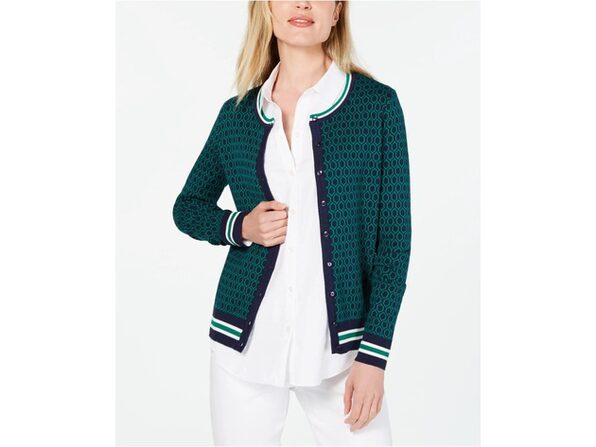 patterned cardigan womens