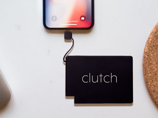 Clutch: The World's Thinnest Portable Charger