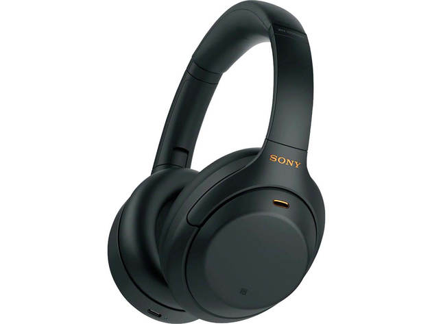 Sony WH1000XM4B Wireless Noise-Cancelling Over-the-Ear Headphones - Black