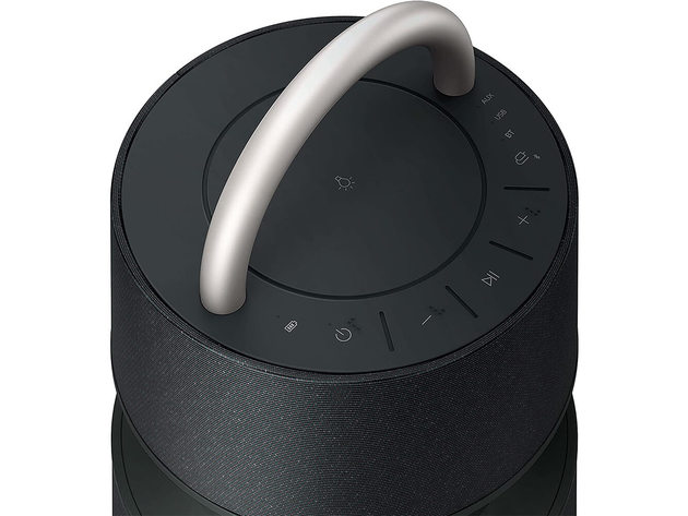 LG RP4B XBOOM 360 Omnidirectional Sound Portable Wireless Bluetooth Speaker - Black