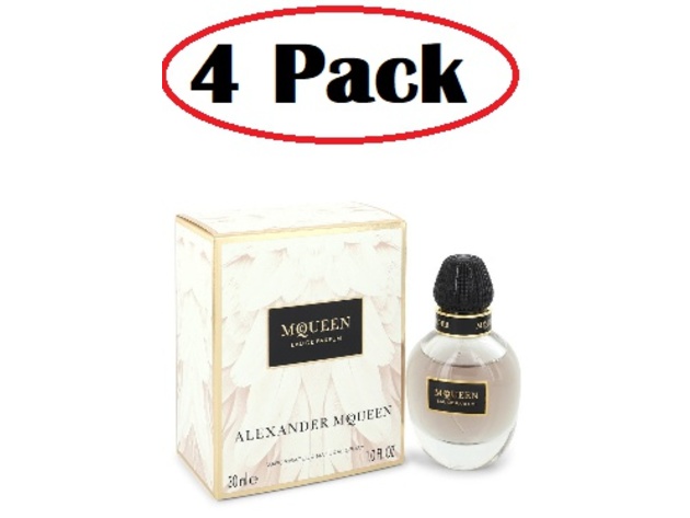 4 Pack of McQueen by Alexander McQueen Eau De Parfum Spray 1 oz