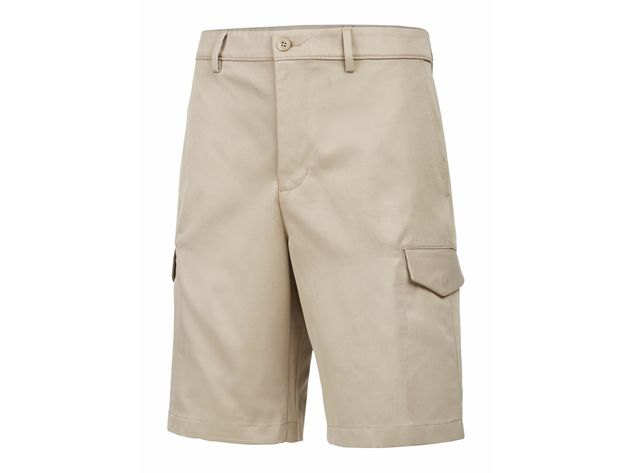 Attack Life by Greg Norman Men's 10" Cargo Shorts Beige Size 30