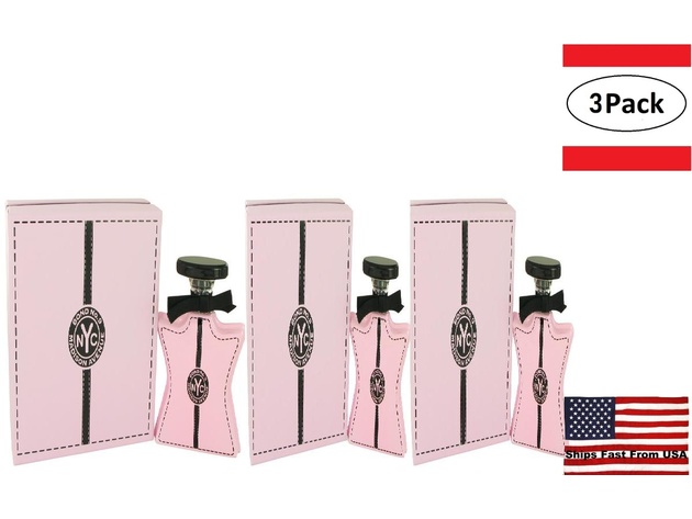 3 Pack Madison Avenue by Bond No. 9 Eau De Parfum Spray 3.4 oz for Women