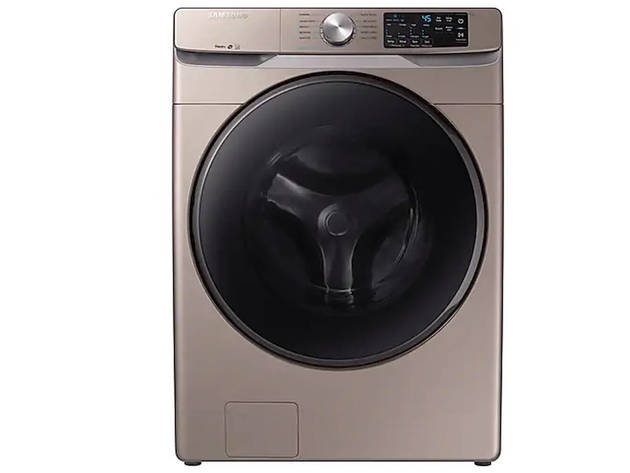 Samsung WF45R6100AC 4.5 cu. ft. Champagne Front Load Washer with Steam