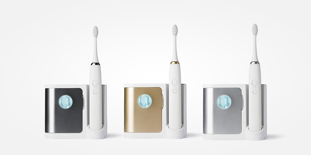 Elements Sonic Toothbrush with UV Sanitizing Charger Base, on sale for $59.49 when you use coupon code MERRY15 during checkout